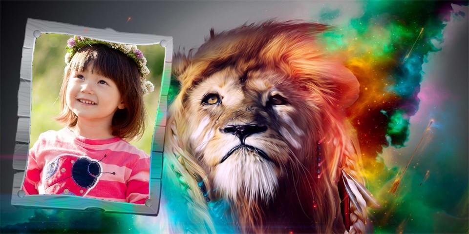 Colorful Photo Frame