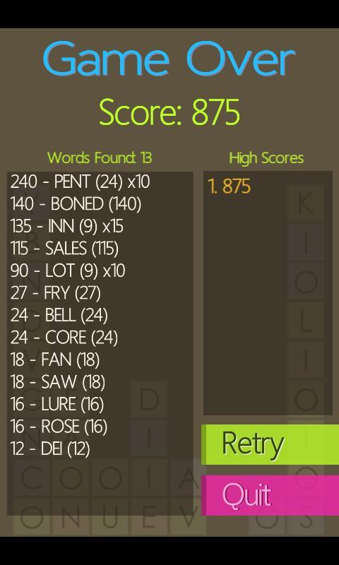 WordPile Free - Word Search