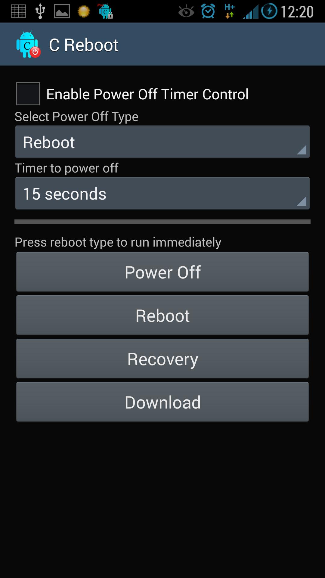 C Reboot (Root)
