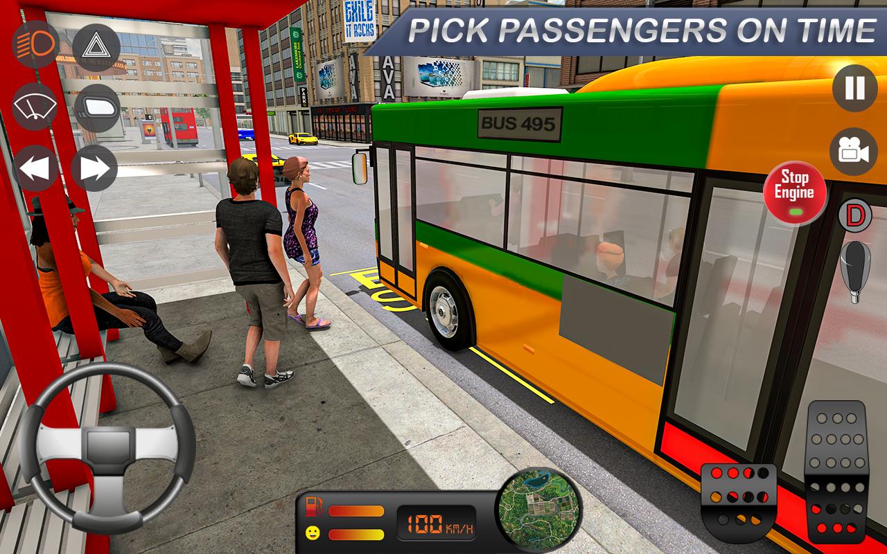 Coach Bus Simulation Game : Bus Driving simulator