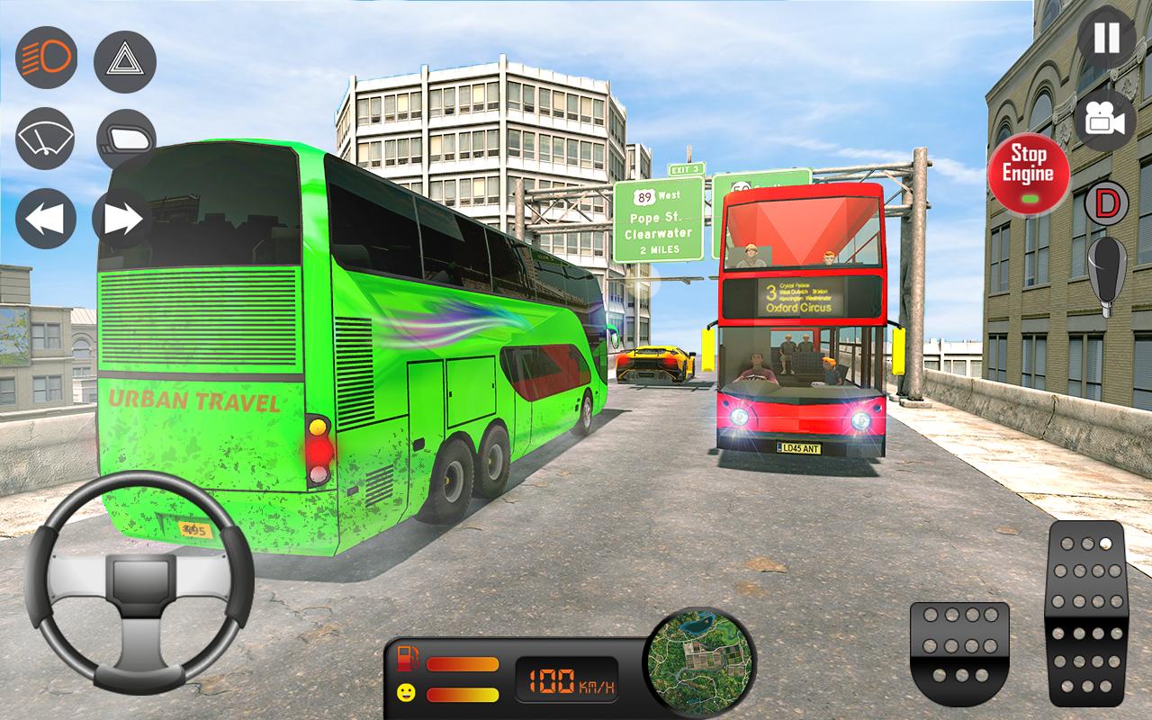 Coach Bus Simulation Game : Bus Driving simulator