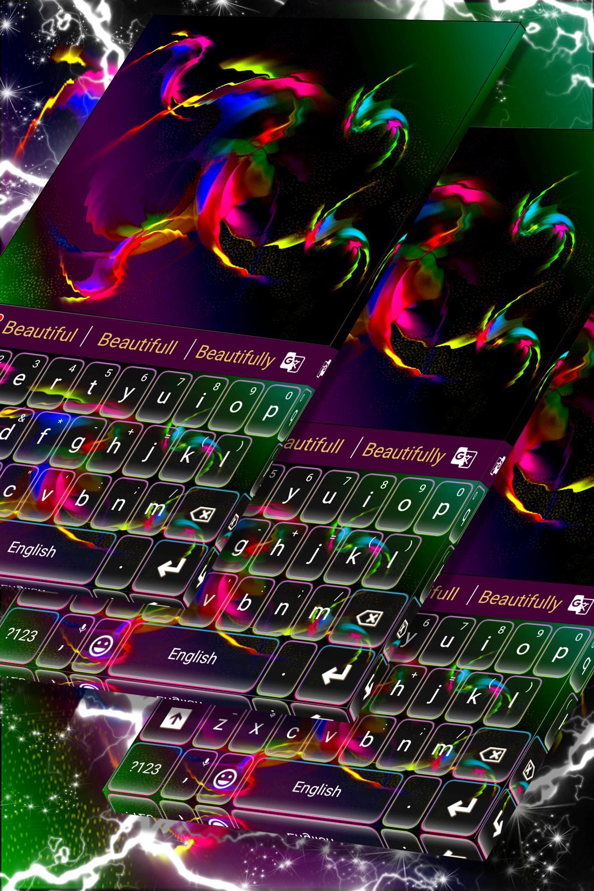 Colorful Haze Keyboard For LG