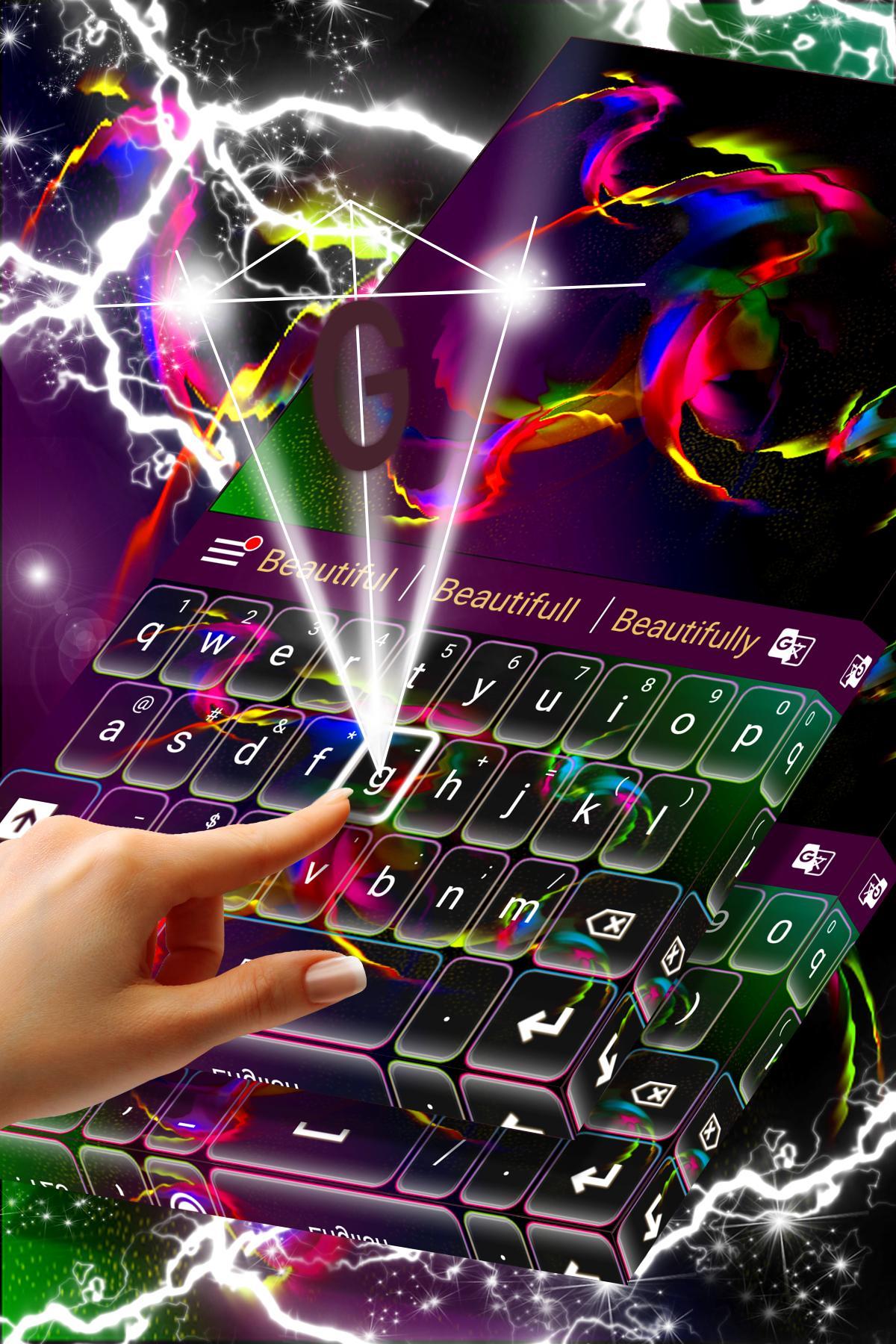 Colorful Haze Keyboard For LG