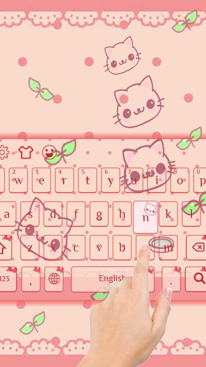 Lovely Cute Kitty keyboard
