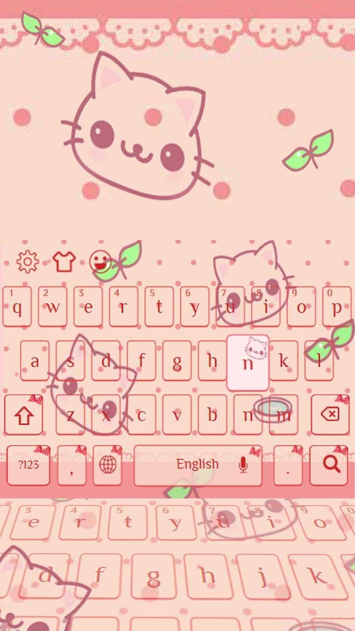 Lovely Cute Kitty keyboard