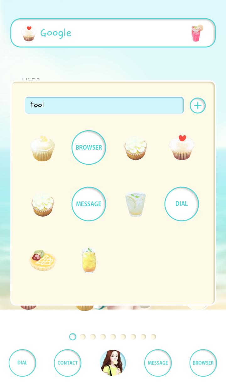 lovely girl hello summer dodol