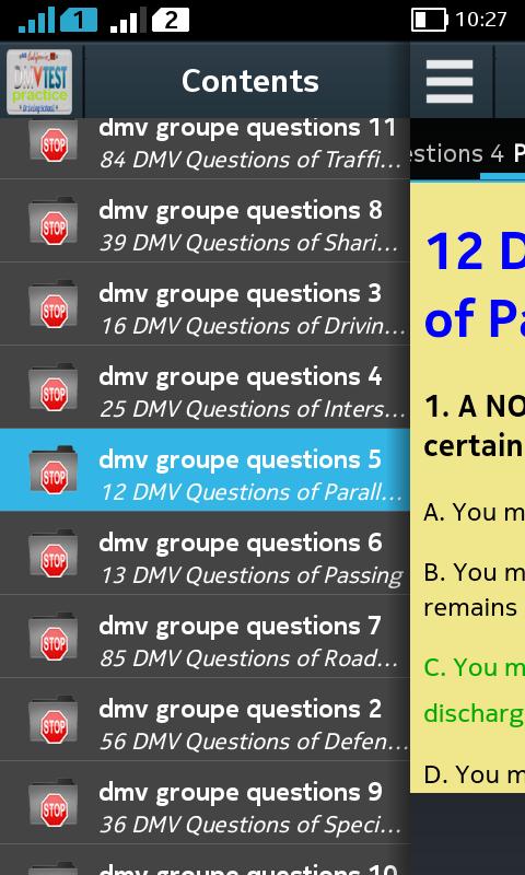 california dmv practice test