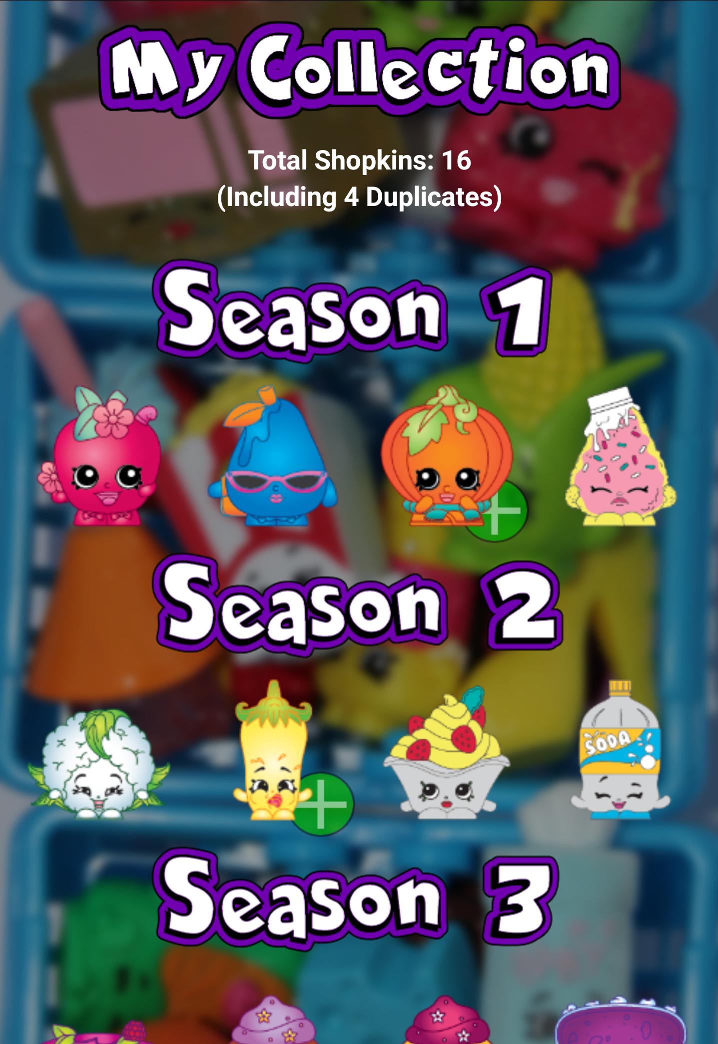 Collector Tracker for Shopkins