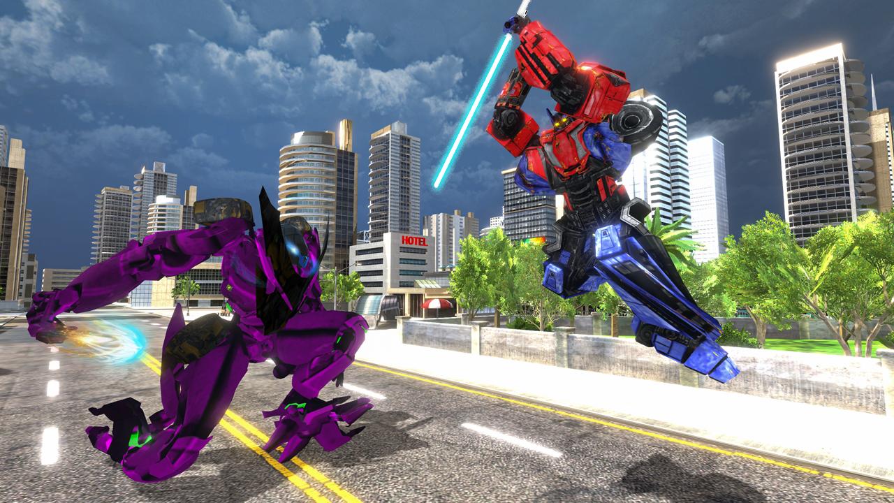 Dragon Transform Multi Robot Transform