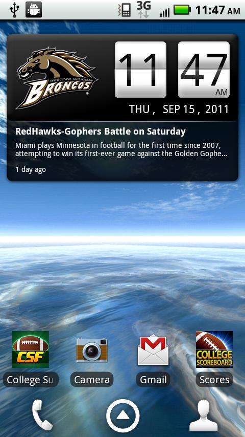 Western Michigan Live Clock