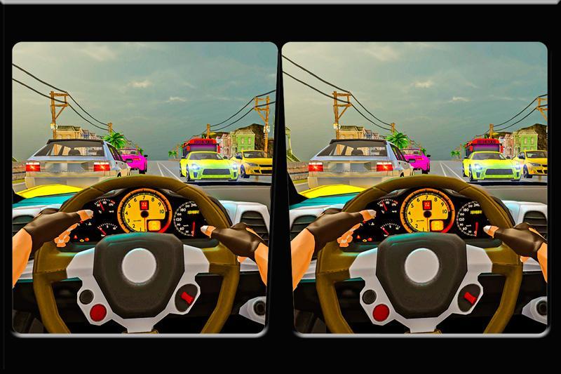 Turbo Traffic Car Racing: VR