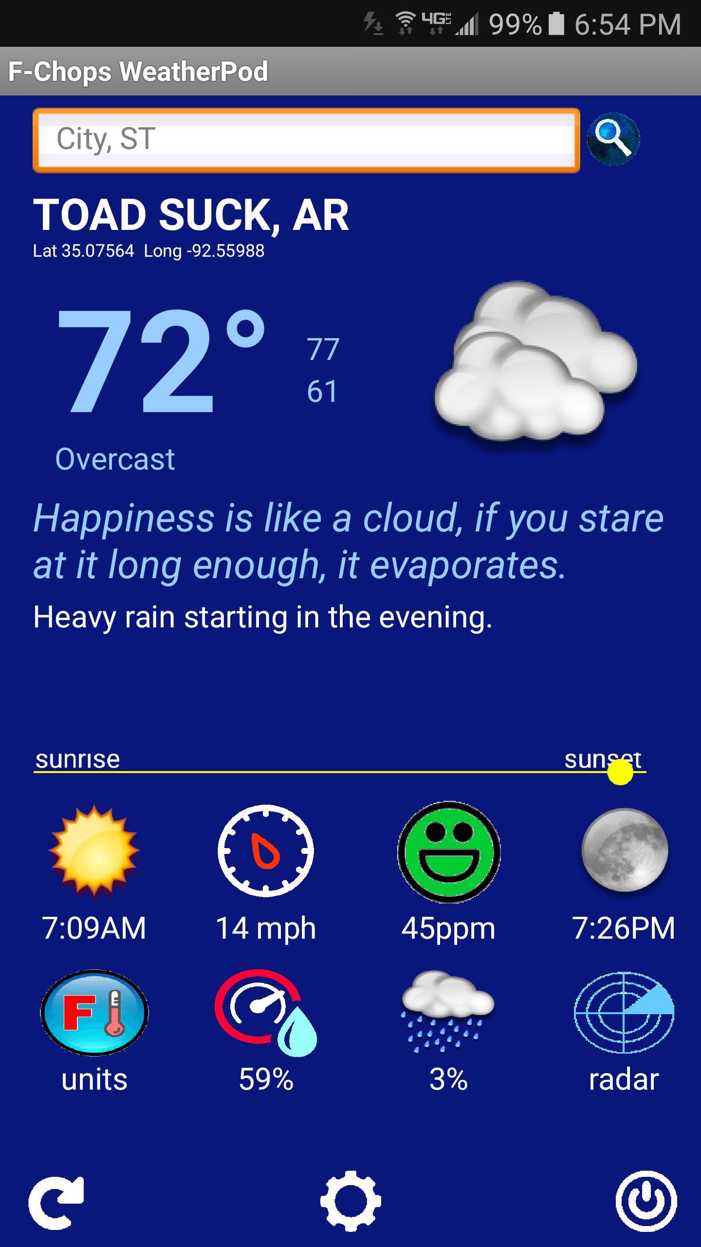 The Best Funny Weather Forecast by F-Chops