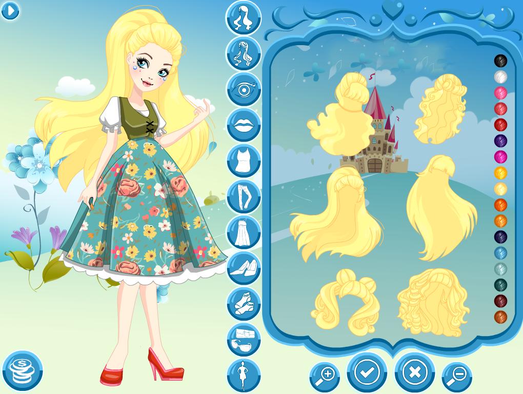 Throne Blondie Dress Up