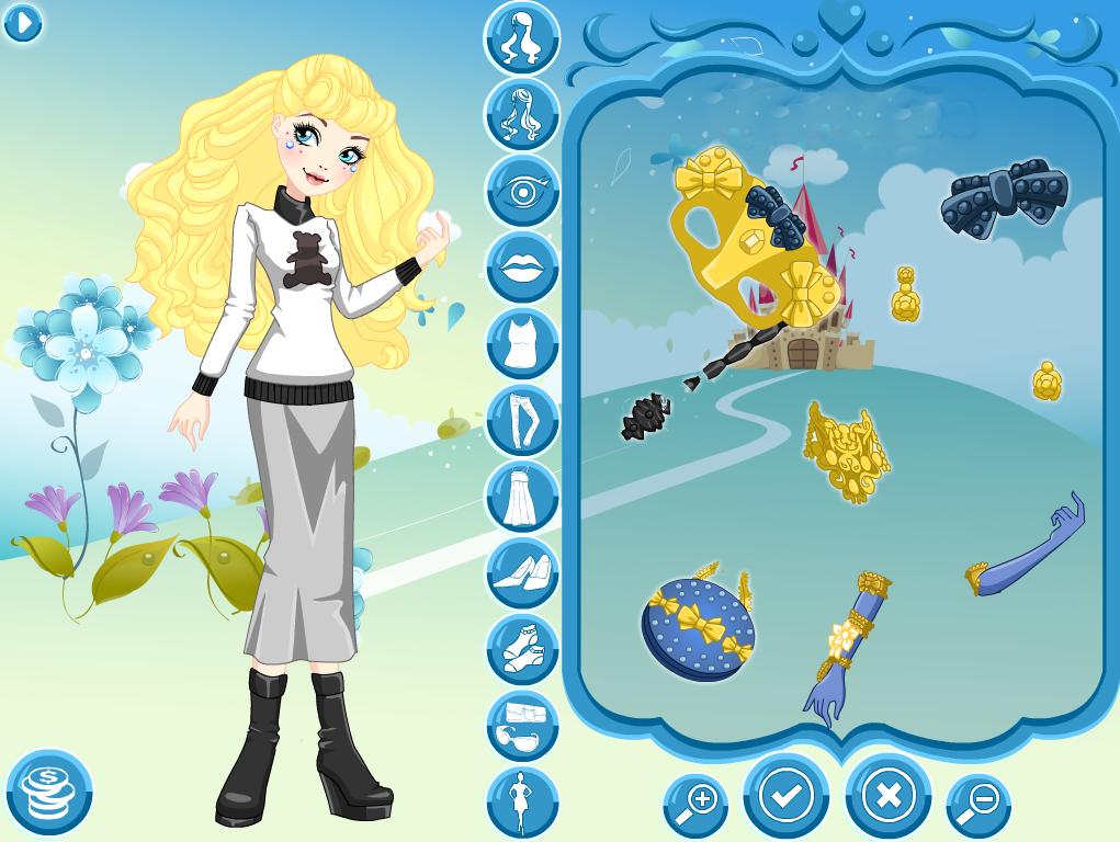 Throne Blondie Dress Up