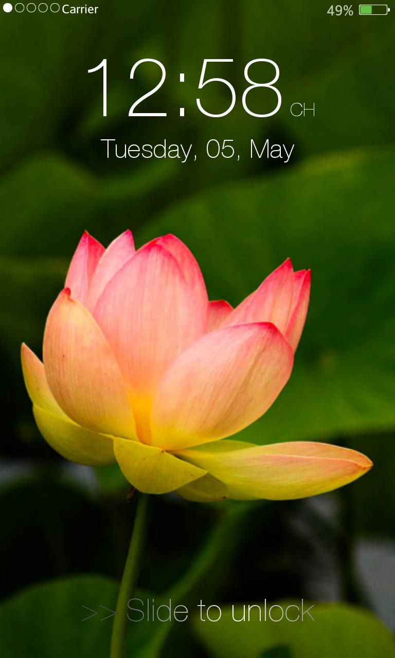 Lock Screen for Iphone 6
