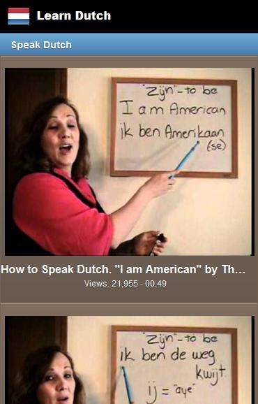 Learn Dutch Language