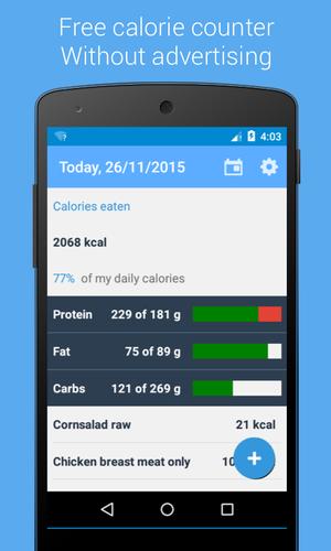 Calorie Counter Fat Alien Pro
