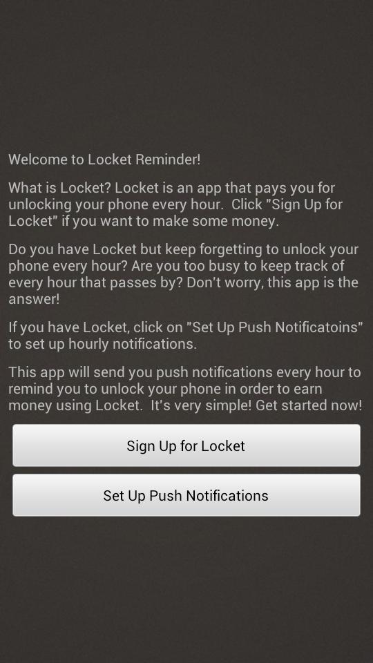 Locket Reminder