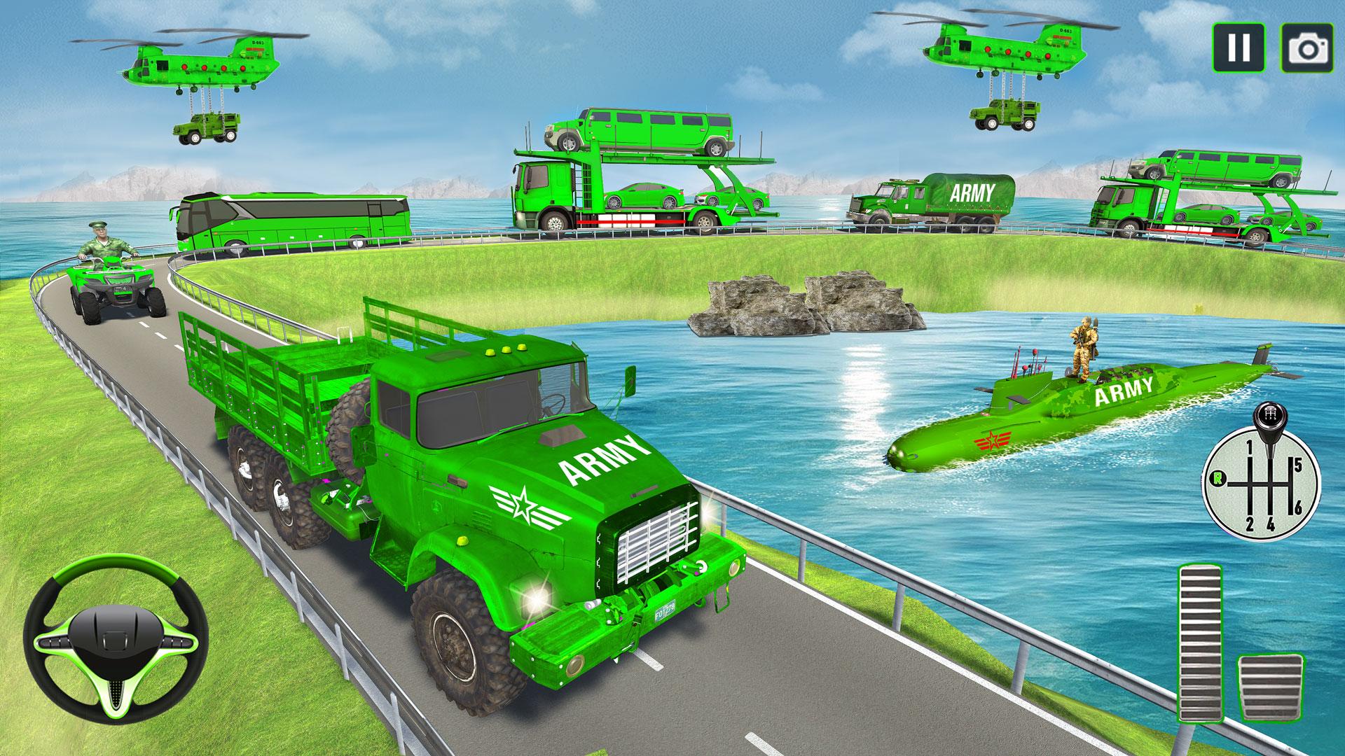 Army Cargo Transport Games