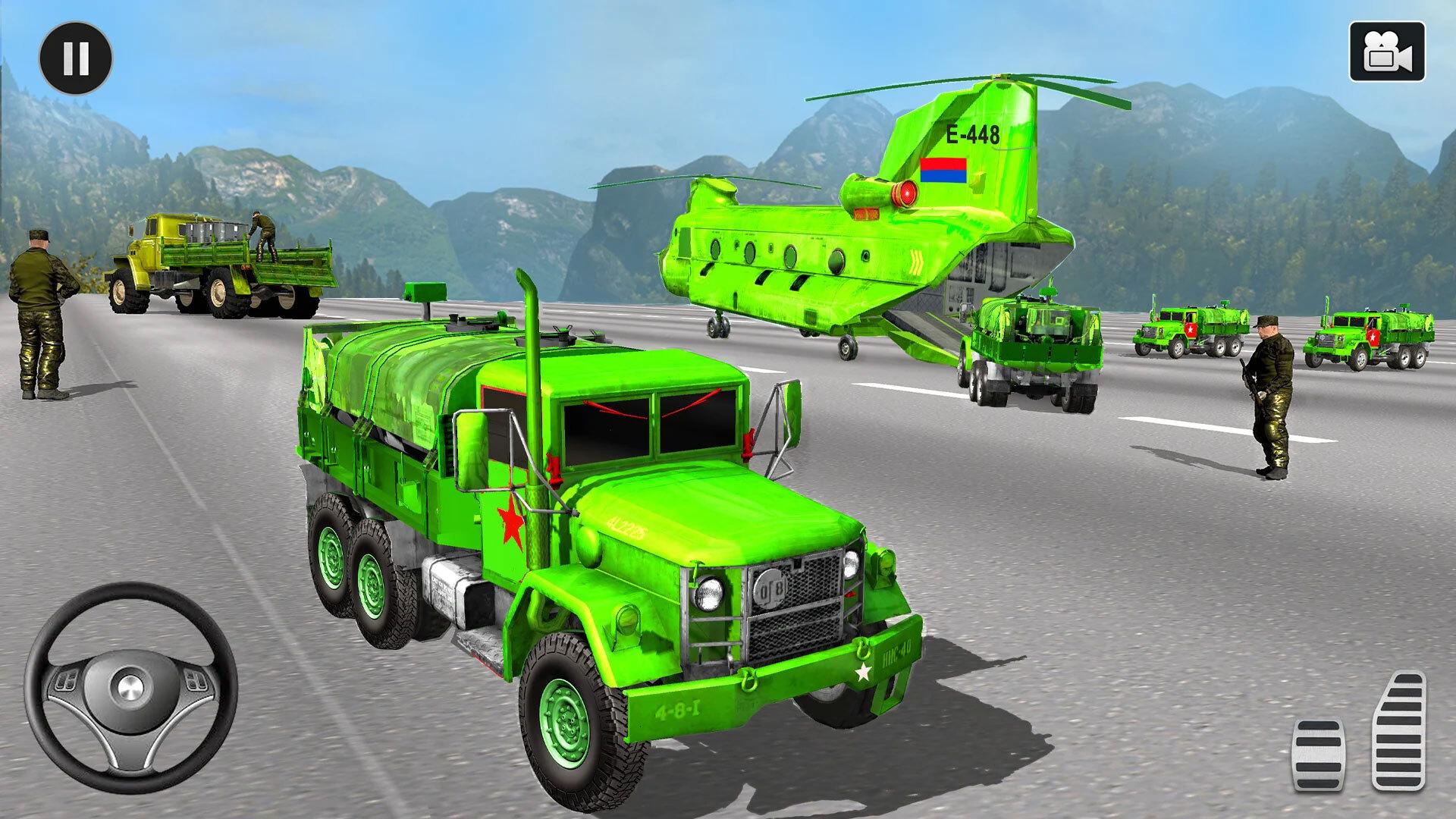 Army Cargo Transport Games