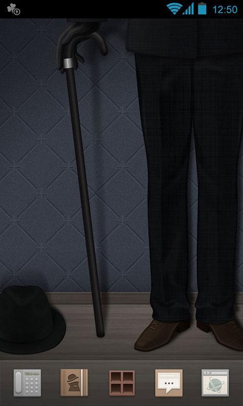 Gentleman GO Launcher Theme