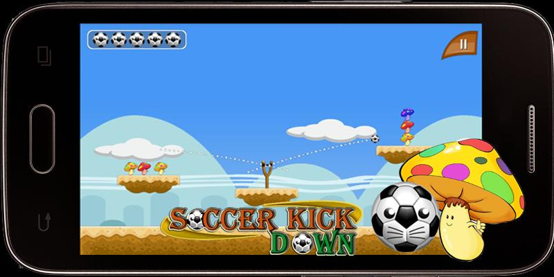 Soccer Kick - Knock Down