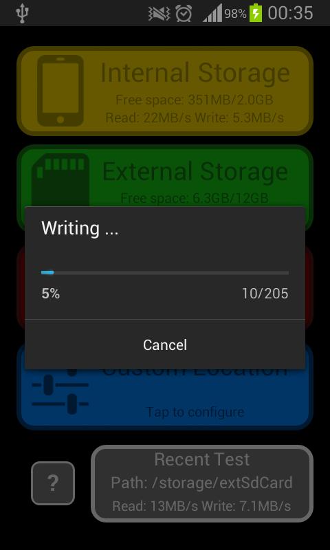 Disk Speed / Performance Test