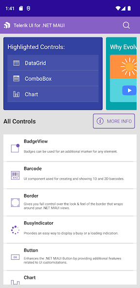 Telerik .NET MAUI Controls