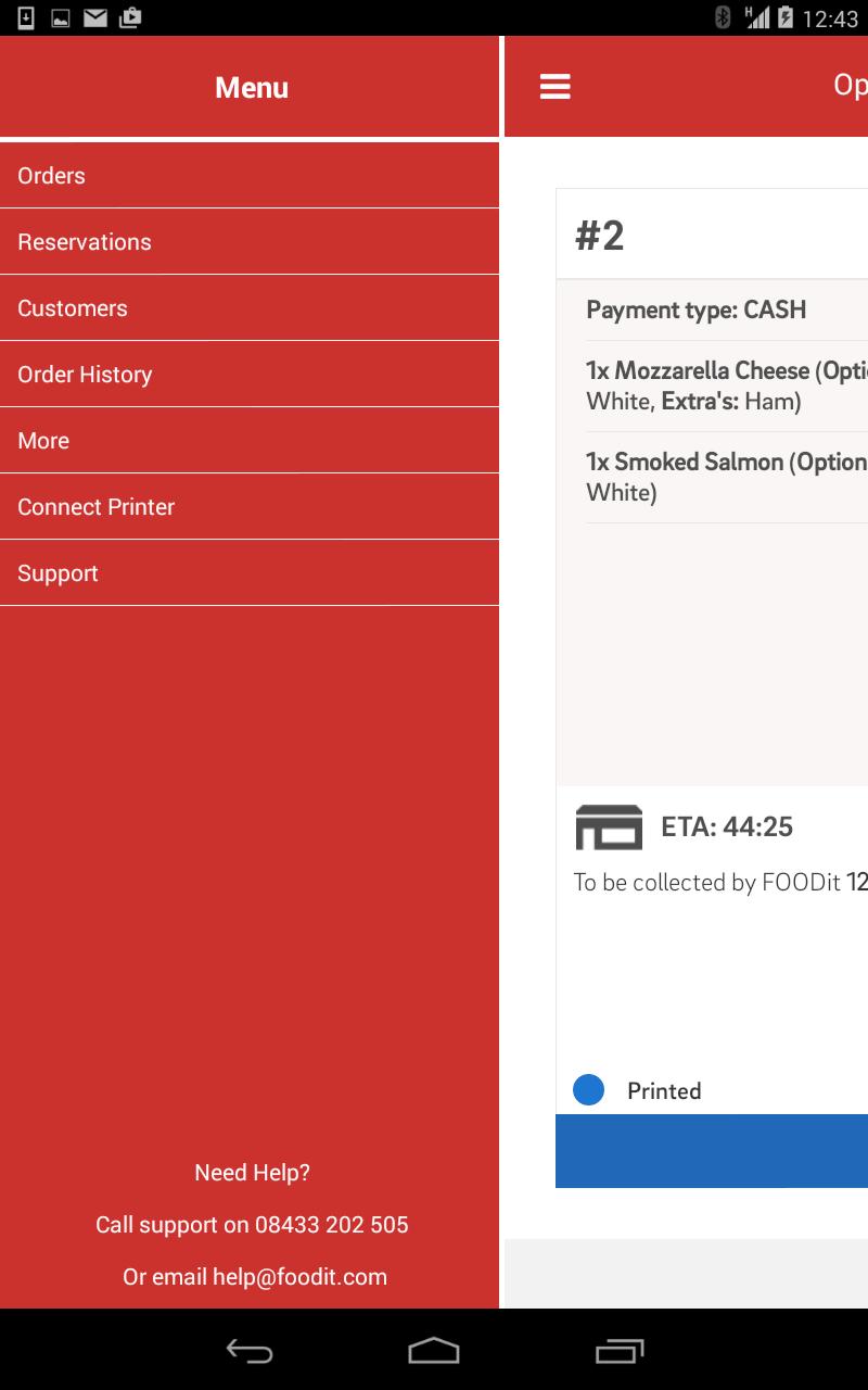 FOODit Order Manager
