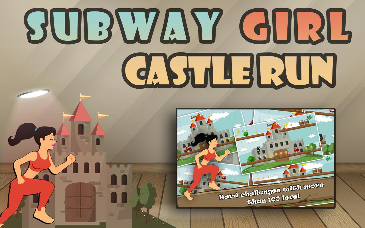 Subway Girl Castle Run