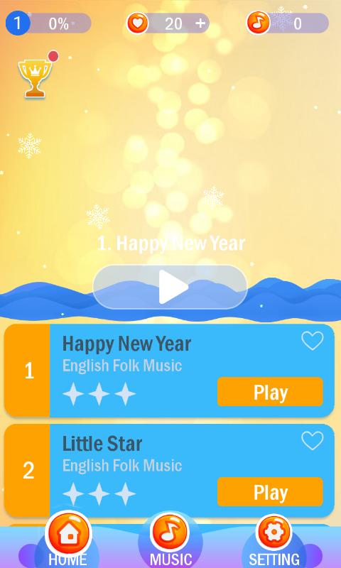 Piano Gold Tile 2019