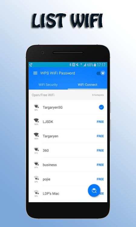 wps wifi password pro