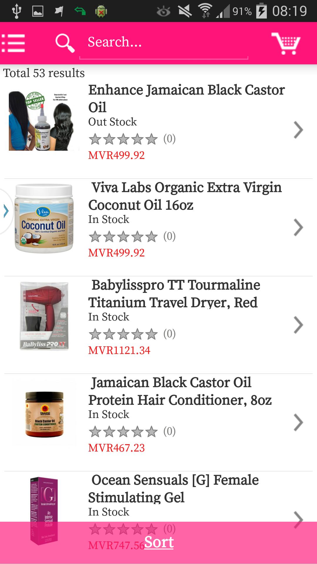 Fragrance Online Store