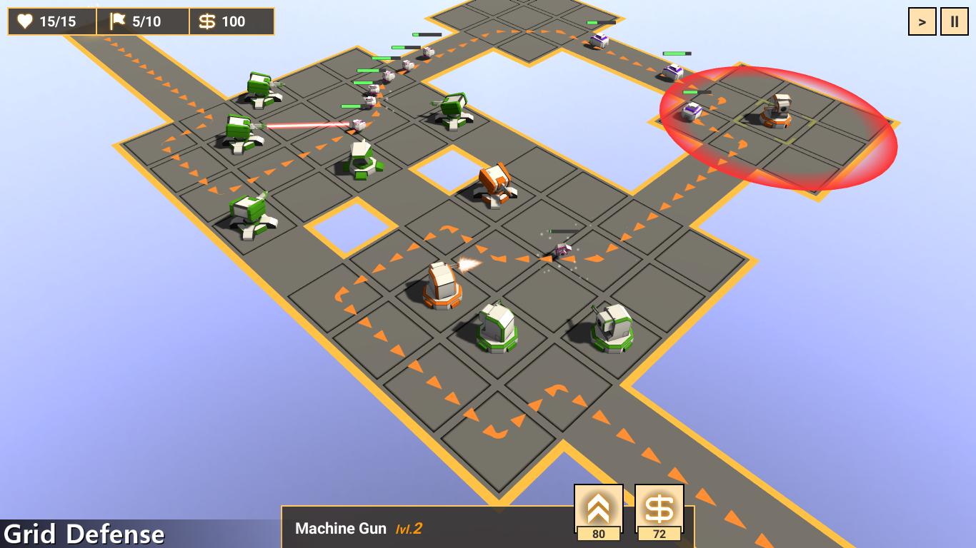 Grid Defense Free
