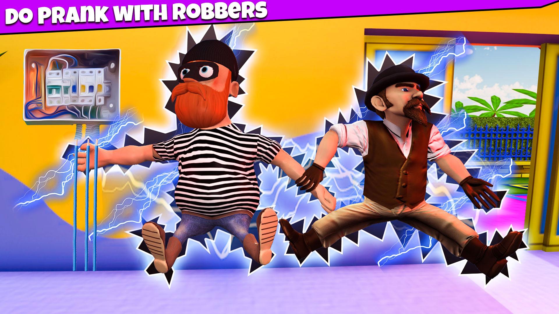 Scary Robber Game Pranks with Mister Roberts