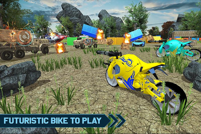 Futuristic Bikes Battleground