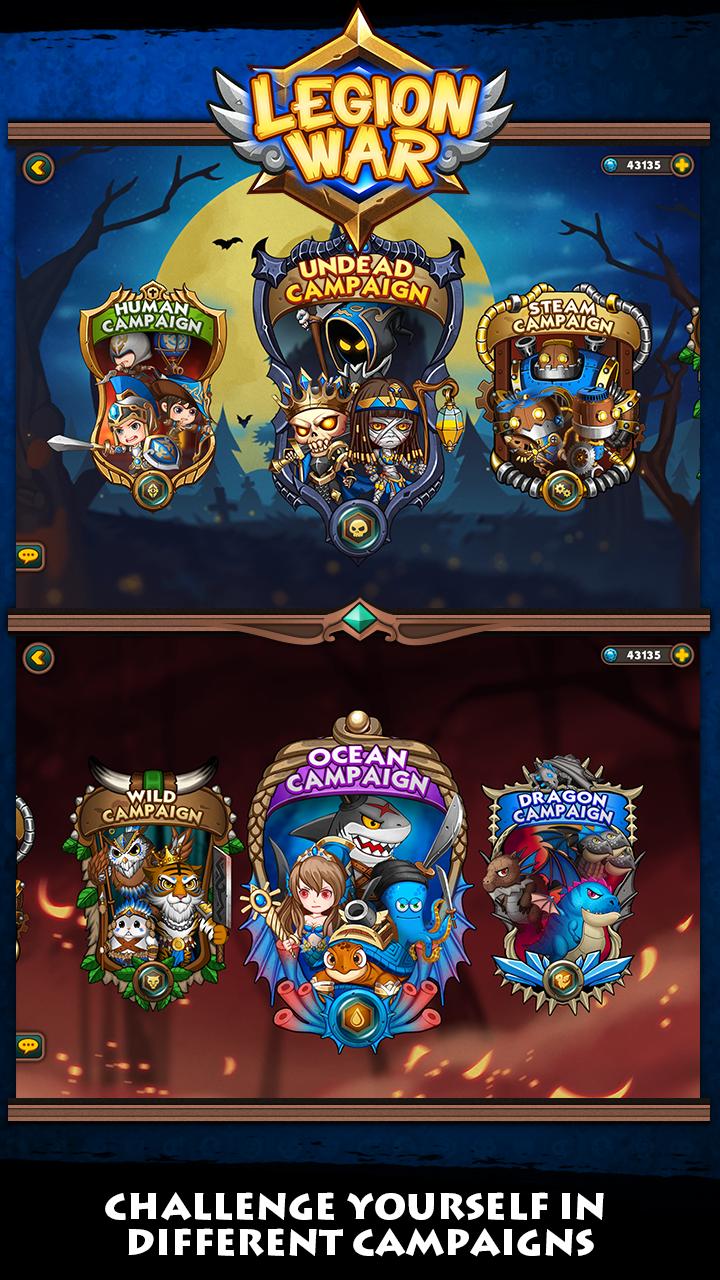 Legion War - Tactic & Strategy