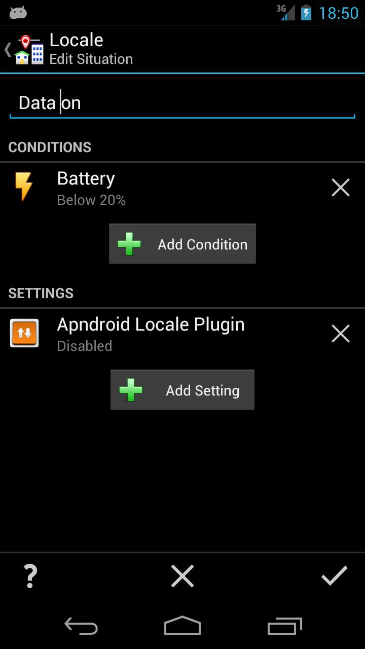 Apndroid Locale plug-in