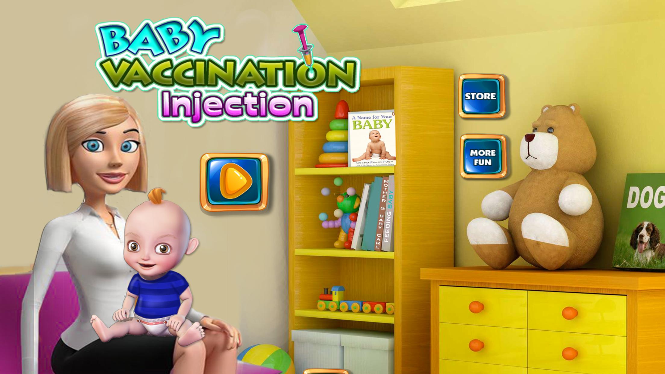 Baby Vaccination Injection