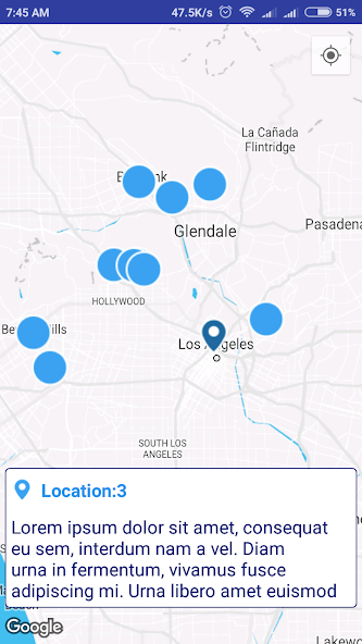 Styled Map With Pager