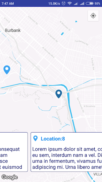 Styled Map With Pager