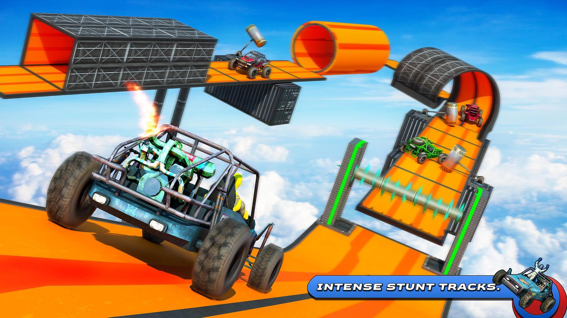 Superhero Buggy GT Mega Ramp 2