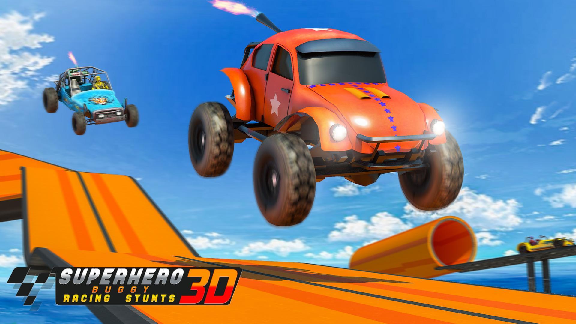Superhero Buggy GT Mega Ramp 2