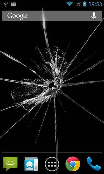 Shake! Cracked Screen