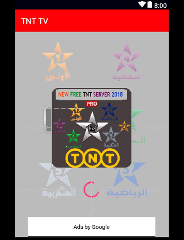 TNT Maroc TV channels live servers 2018