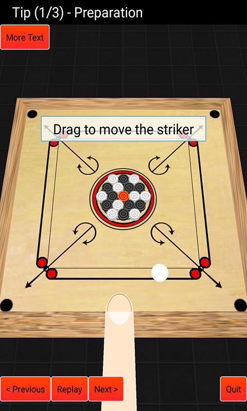 Karambol-Carom Offline 3D