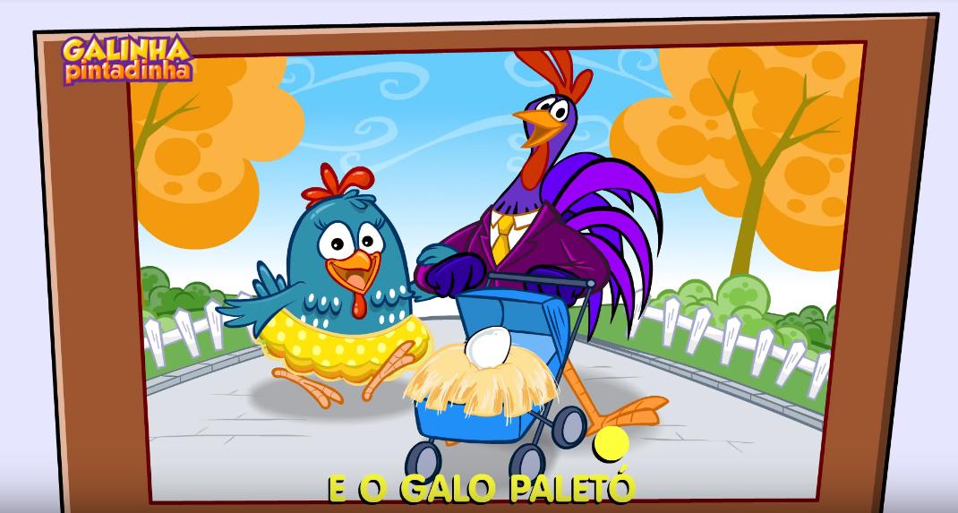 galinha pintadinha mini