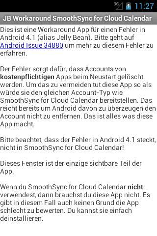 JB Workaround Cloud Calendar