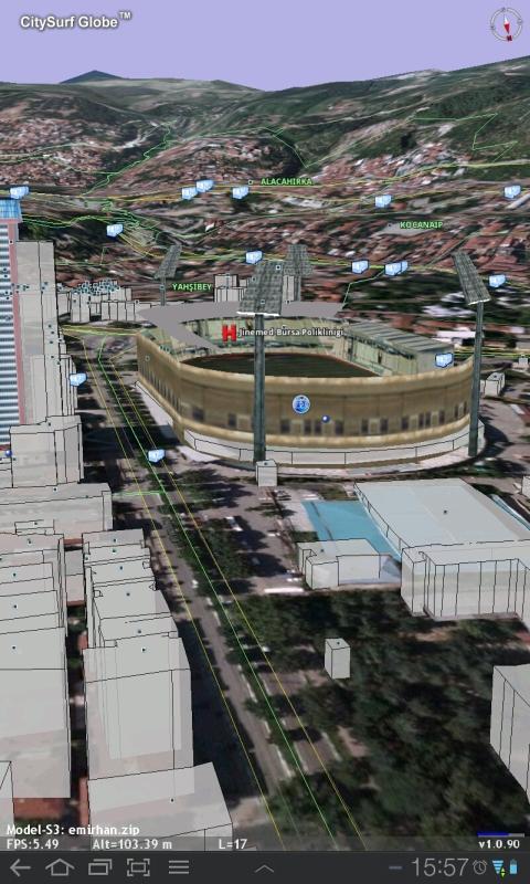 Bursa BB 3D Kent Rehberi