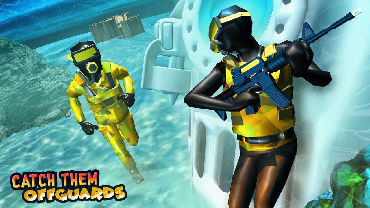 Underwater Rope Hero Stickman